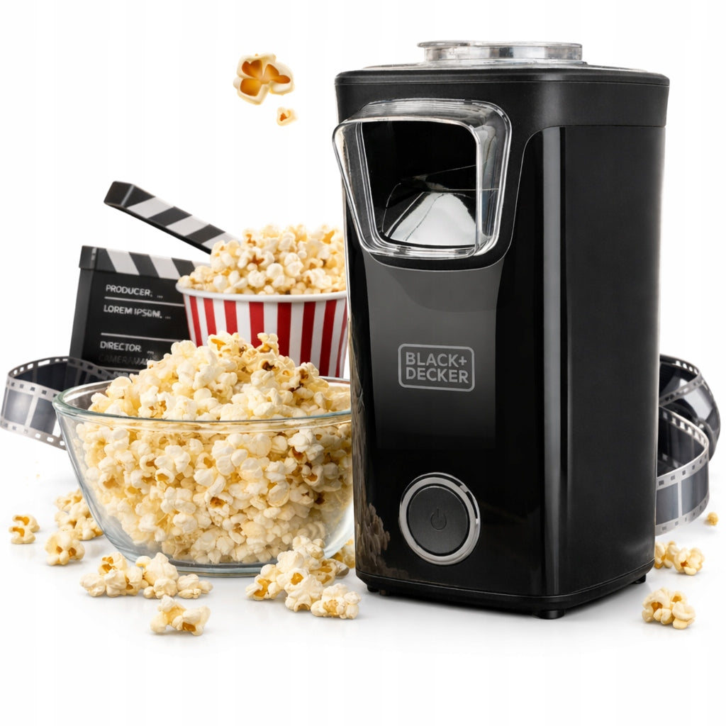 POPCORN MACHINE POPCORN MAKER Black+Decker 1100W