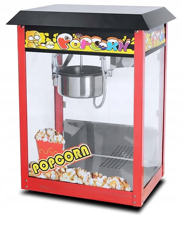 POPCORN MACHINE PROFESSIONAL EFFICIENT 6KG/H
