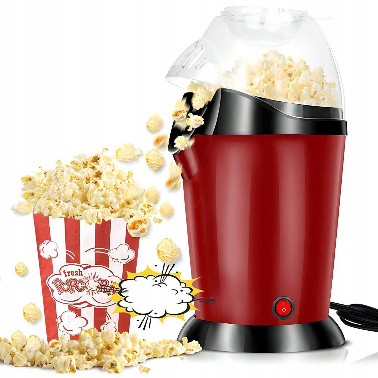 POPCORN MAKING MACHINE HOME MACHINE 1200W AUTOMATIC