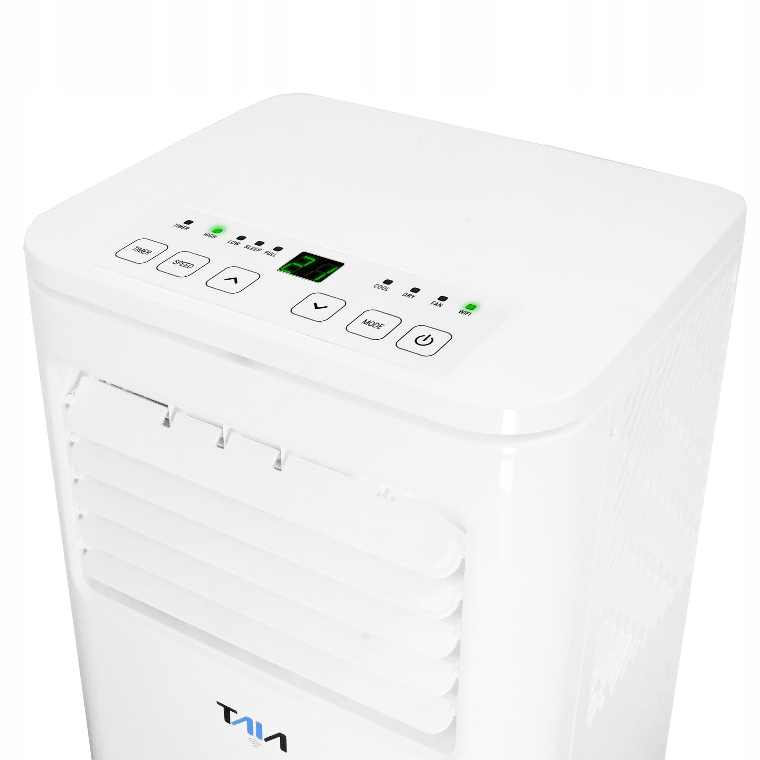 PORTABLE AIR CONDITIONER 2,50kW QUIET WIFI DEHUMIDIFIER LED TURBO COOLING XXXL Heating power 0 W