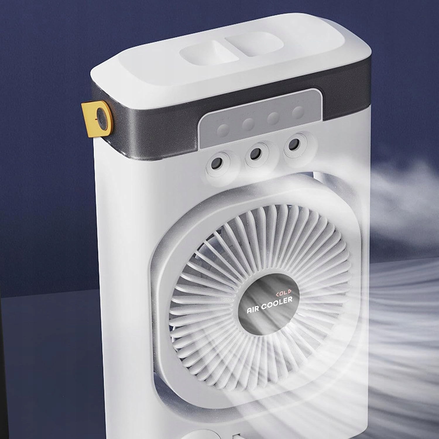 PORTABLE AIR CONDITIONER 3IN1 FAN LED HUMIDIFIER RGB USB WHITE Manufacturer code KL-0907-I