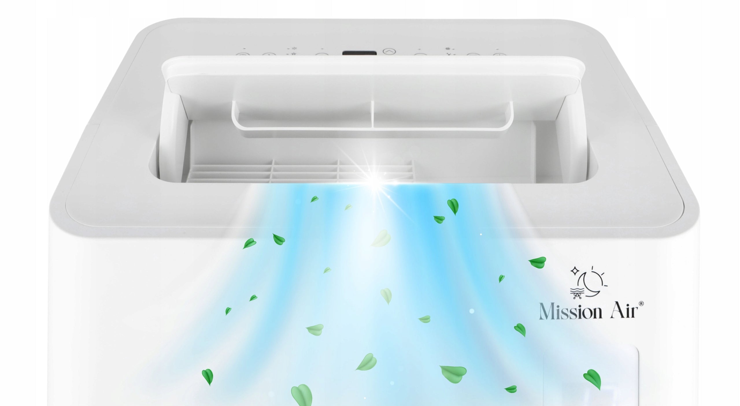 PORTABLE AIR CONDITIONER 3in1 Mission Air 3,5kW +dehumidifier 30l/24h +SWING +WiFi Heating power 0 W
