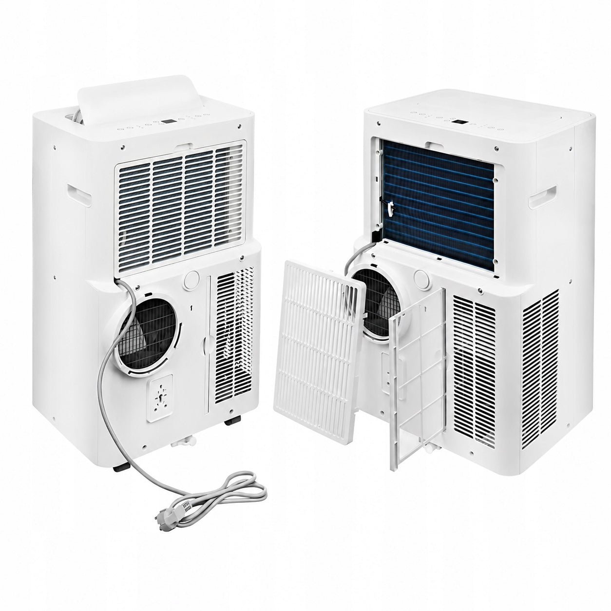 PORTABLE AIR CONDITIONER 3in1 Mission Air 4,1kW +dehumidifier 40l/24h +SWING +WiFi Control manual with the remote control