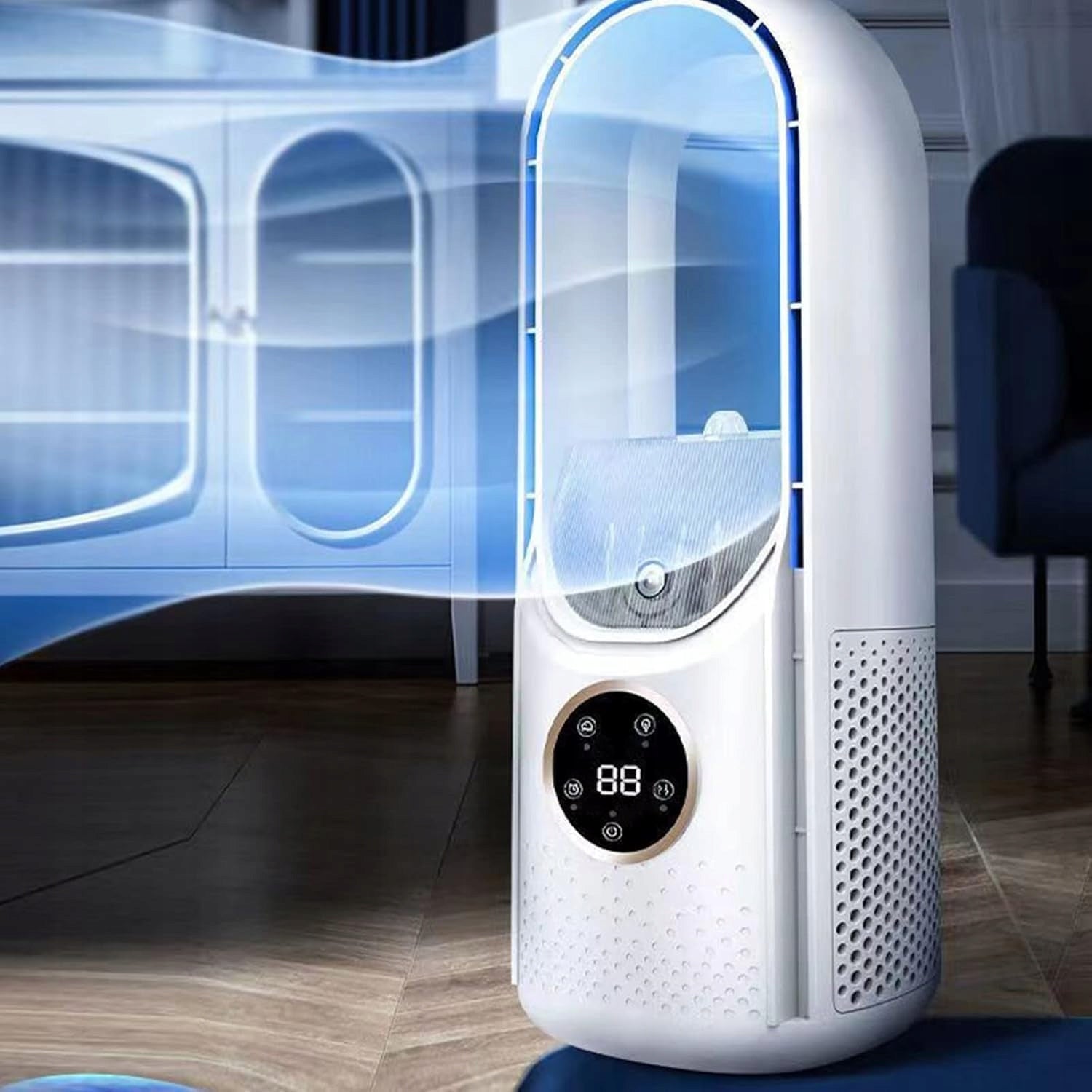 PORTABLE AIR CONDITIONER FAN AIR CONDITIONER WITH 6 AIRFLOW SPEEDS Brand no brand