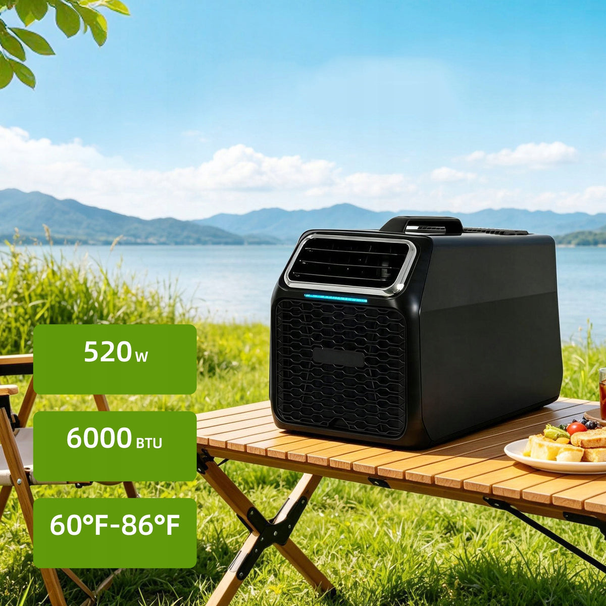 PORTABLE AIR CONDITIONER FOR MOTORHOME TRAILER Space Cool-C11 1100W 6000 BTU Brand no brand