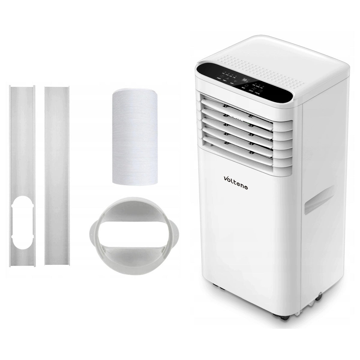 PORTABLE AIR CONDITIONER VOLTENO MONOBLOCK 2,6KW SILENT DEHUMIDIFIER 3IN1 REMOTE CONTROL