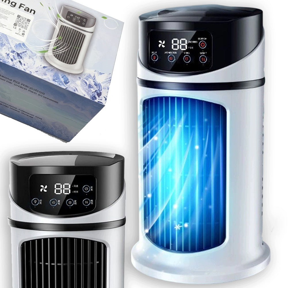 PORTABLE AIR COOLER LED WATER ICE PORTABLE SMALL EFFICIENT