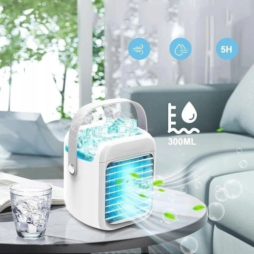 PORTABLE AIR COOLER, USB COOLING FAN, WITH 7 LEDS Medical device no