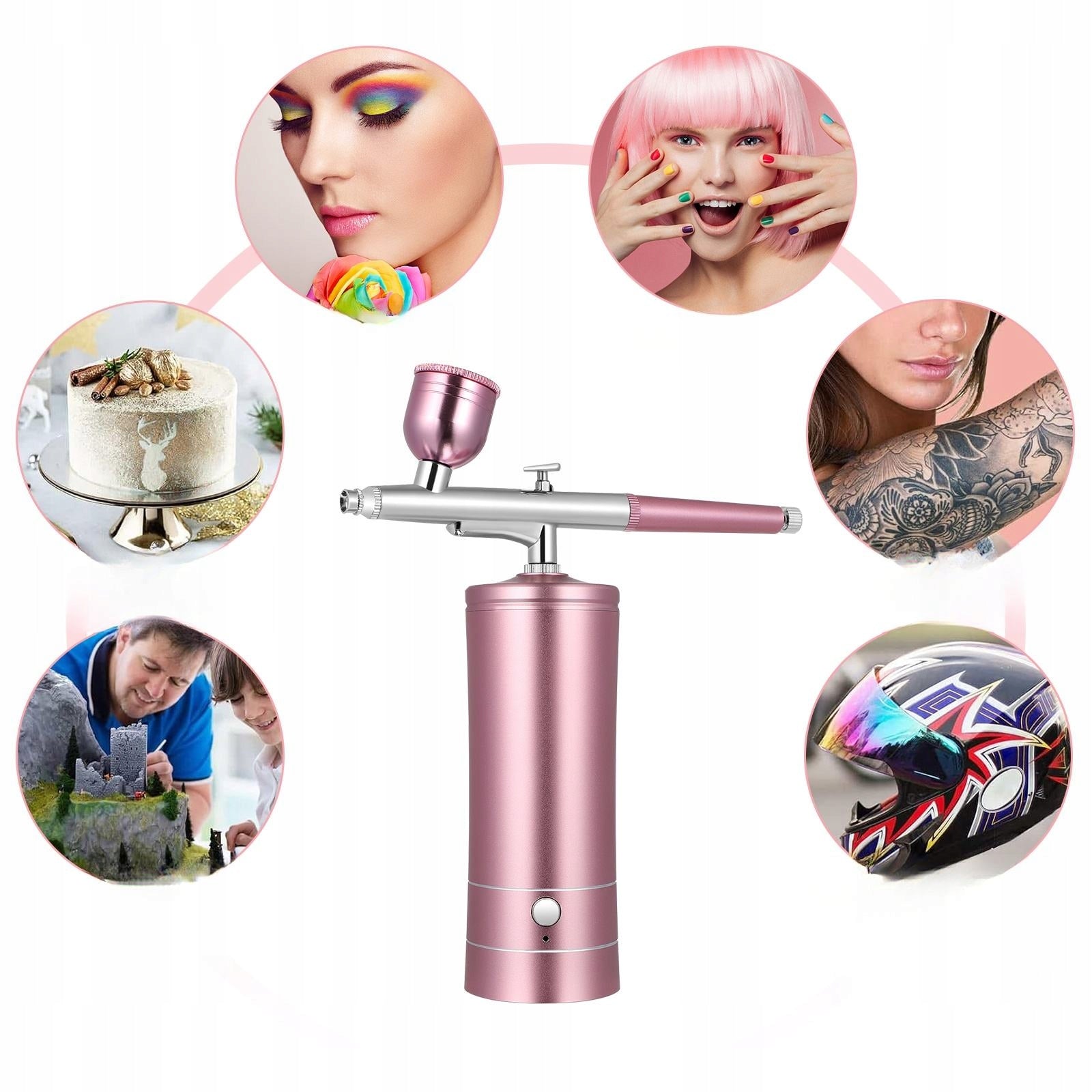 PORTABLE AIRBRUSH KIT Power supply pneumatic