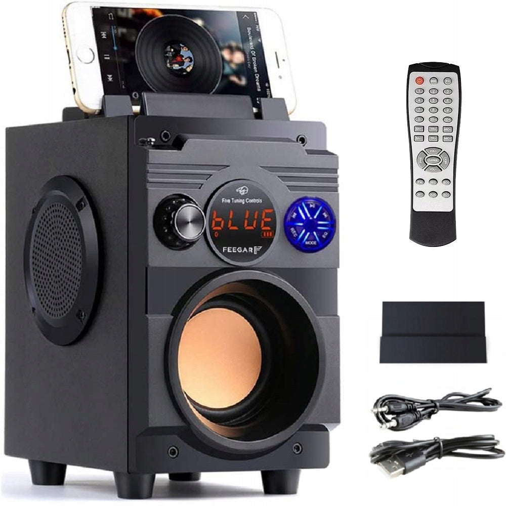 PORTABLE BLUETOOTH SPEAKER Feegar Showjet 4000mah RADIO AUX USB MP3 SD