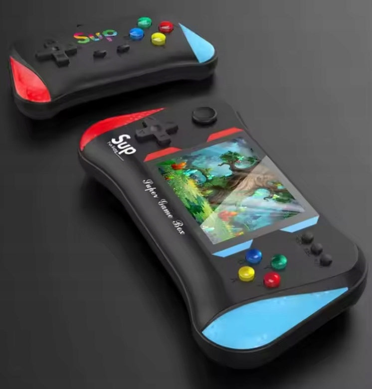 PORTABLE CONSOLE FOR CHILDREN MINI 500 GAMES FOR TV + PAD FOR PLAYING FOR TWO PEOPLE Packaging status original