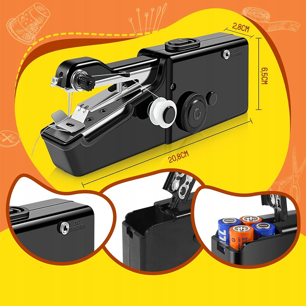 PORTABLE ELECTRIC SEWING MACHINE, MINI HANDHELD SEWING MACHINE Brand no brand