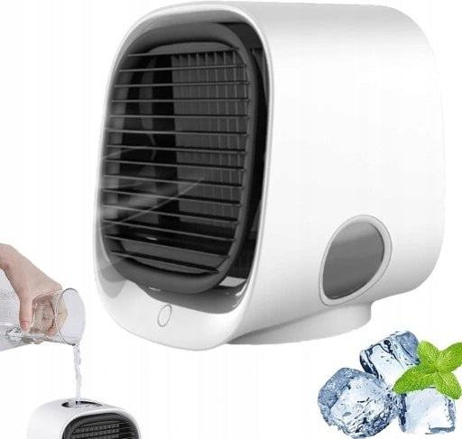 PORTABLE EVAPORATIVE AIR CONDITIONER WATER TANK 300ML 3-SPEED FAN