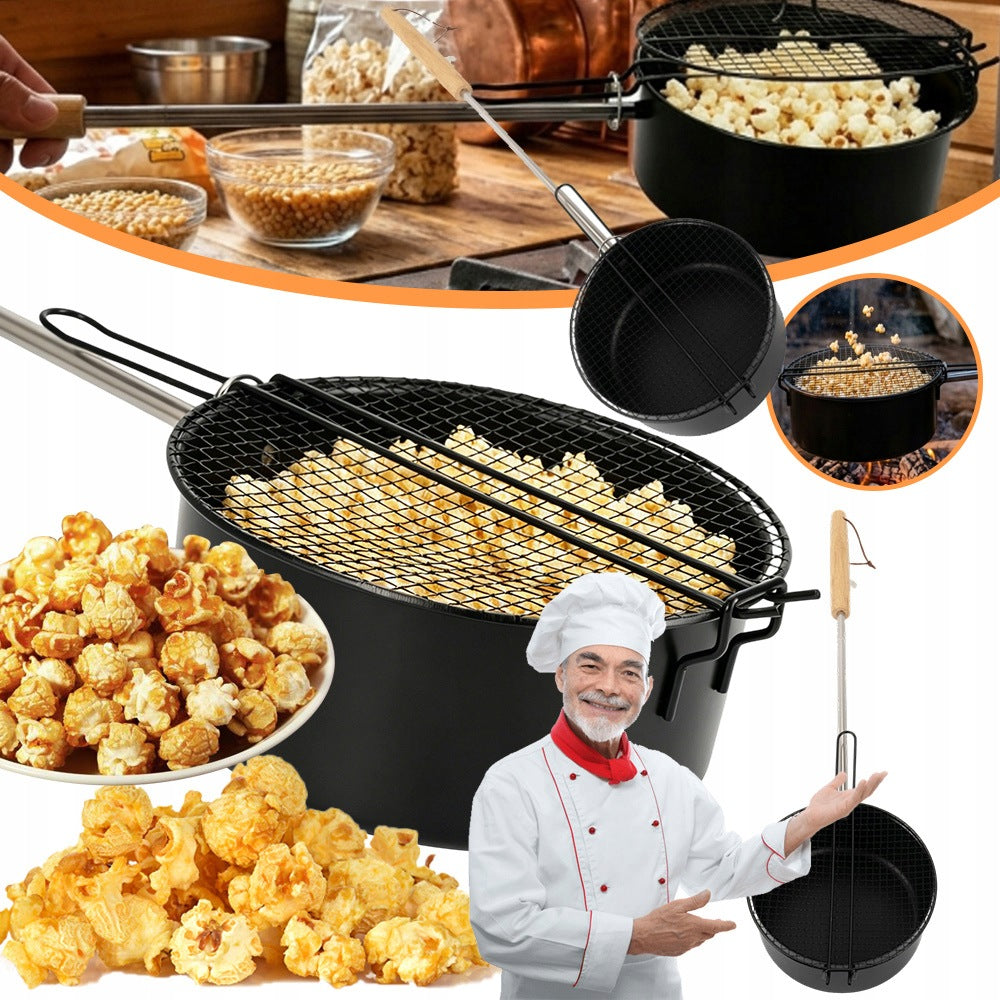 PORTABLE FIRE PIT POPCORN MACHINE IDEAL FOR MEETINGS WITH FRIENDS