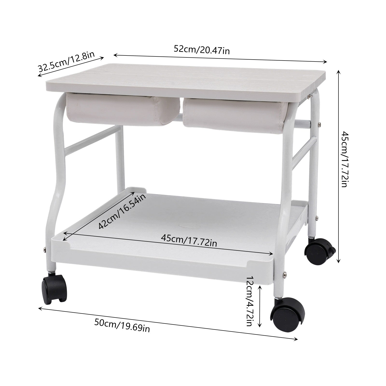 PORTABLE FOOT SPA CART FOR BEAUTY SALONS Packaging status original