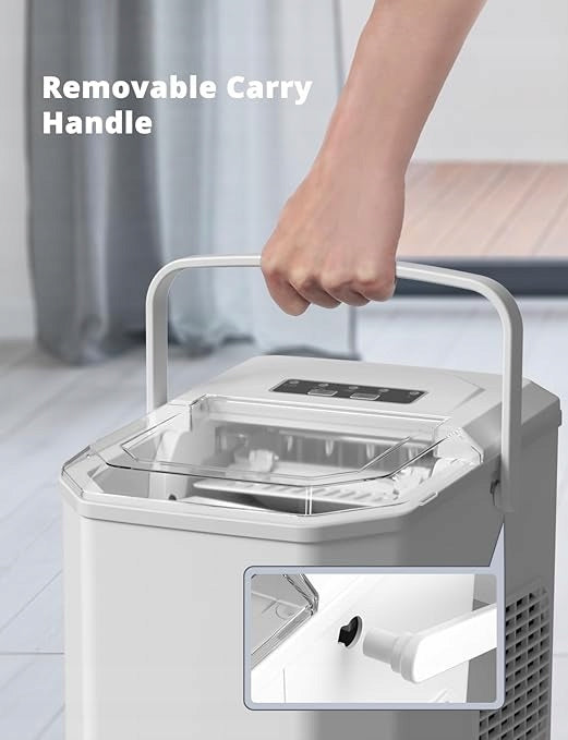 PORTABLE ICE MAKER - 2 SIZES, SELF-CLEANING FUNCTION EAN (GTIN) 5903266432576