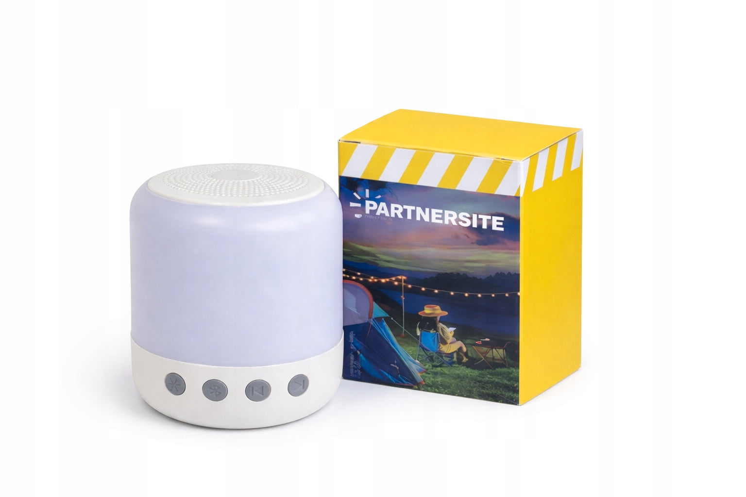 PORTABLE LAMP WITH SPEAKER 350LM USB-C, LSRB 20 FUN 16135 PARTNERSITE