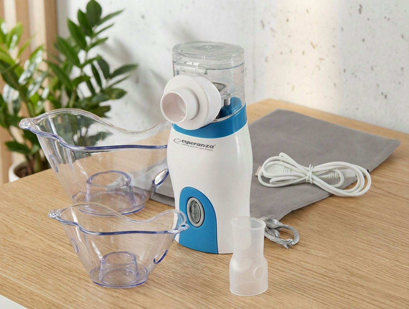 PORTABLE MESH NEBULIZER INHALER SILENT Medical device yes