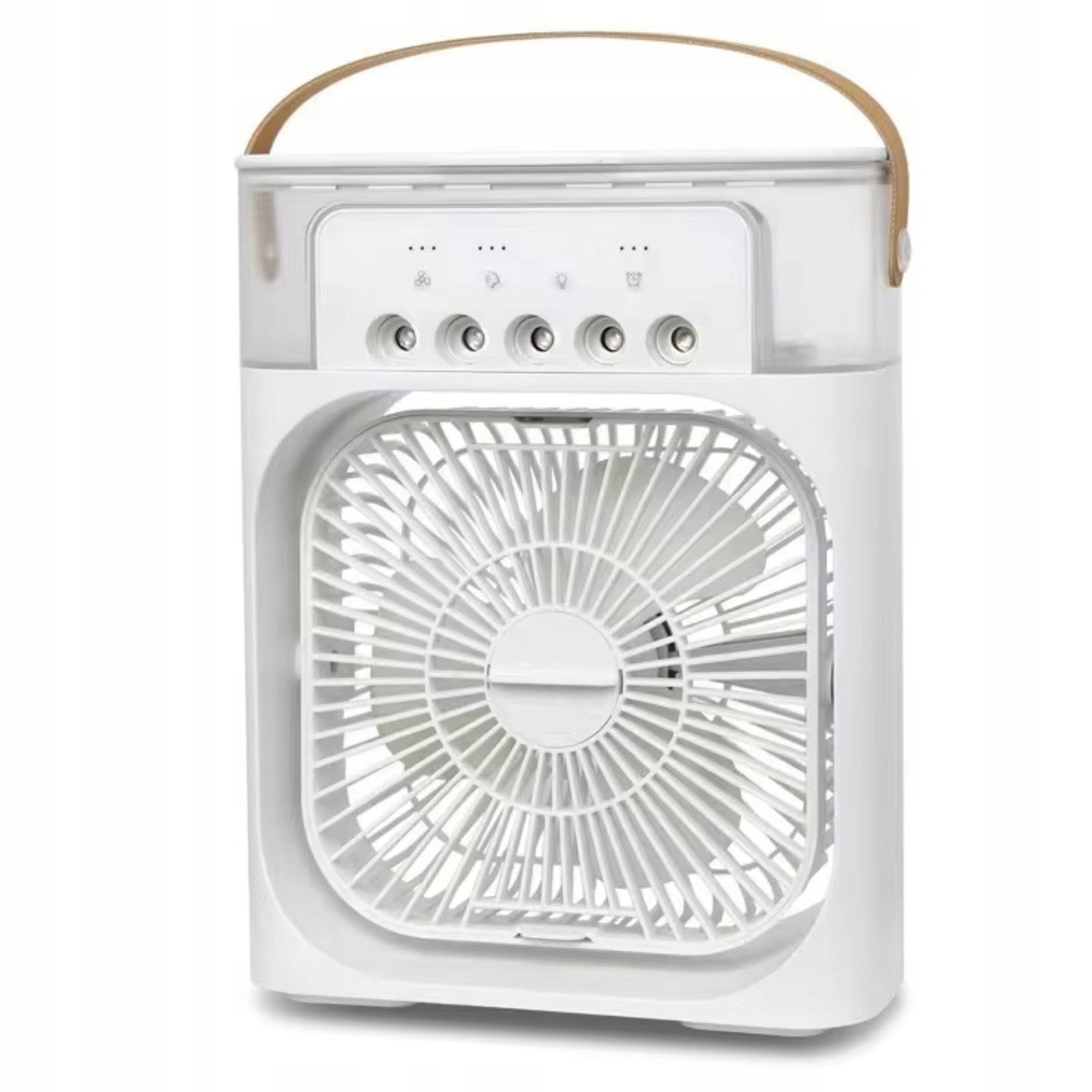PORTABLE MINI AIR CONDITIONER FAN HUMIDIFIER LED