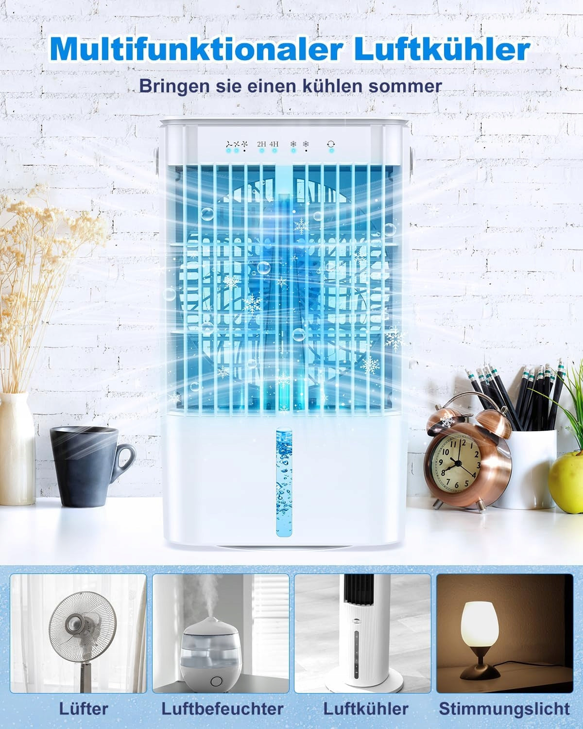 PORTABLE MINI AIR CONDITIONER WITH INTEGRATED COOLING, 90° OSCILLATION Brand no brand