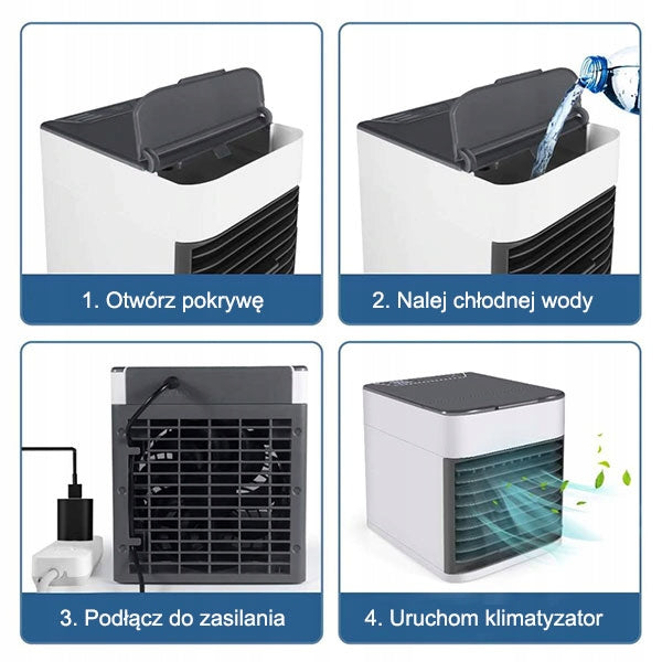 PORTABLE MINI HOME USB COOLER SMALL OFFICE WATER FAN + FREEBIE Manufacturer code Arctic Air Ultra