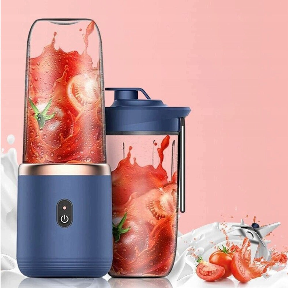PORTABLE MINI JUICE BLENDER USB 1500MAH MULTIFUNCTIONAL SILENT 400ML Packaging status original