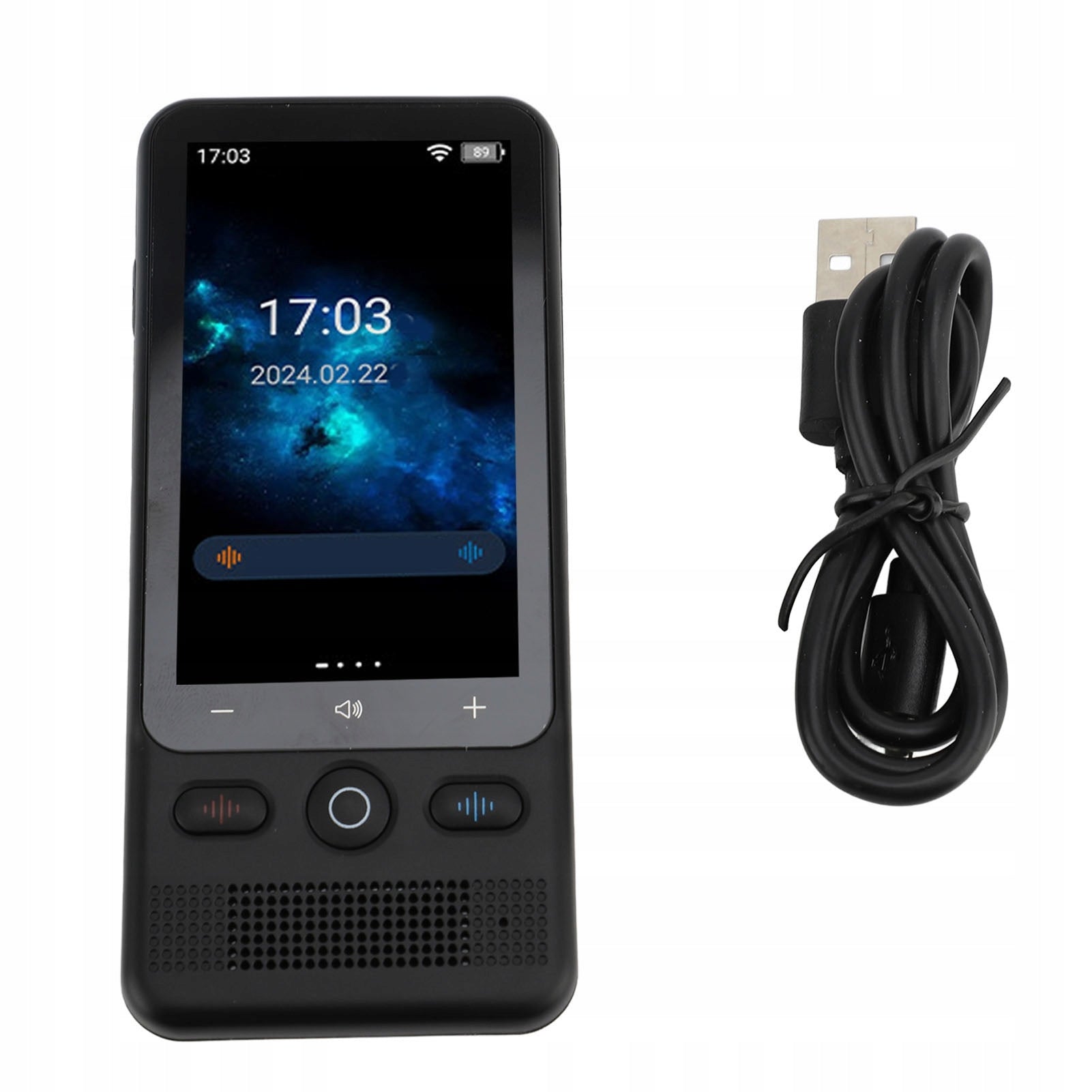 PORTABLE ONLINE SPEECH TRANSLATOR 138 LANGUAGES SMALL AND CONVENIENT FOR TRAVEL AND WORK
