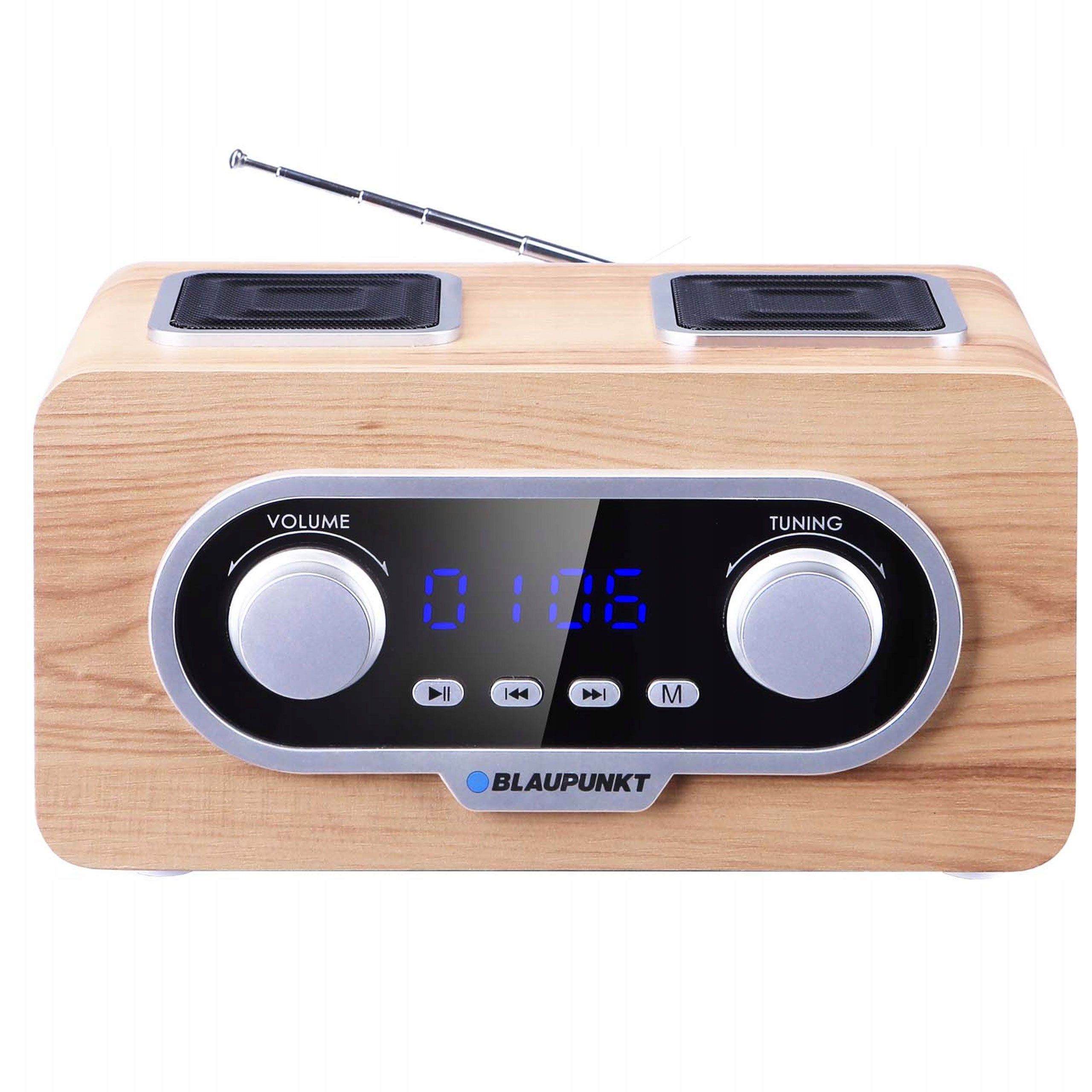 PORTABLE RADIO FM/MP3/USB/AUX BATTERY ANTENNA BLAUPUNKT PP5.2CR