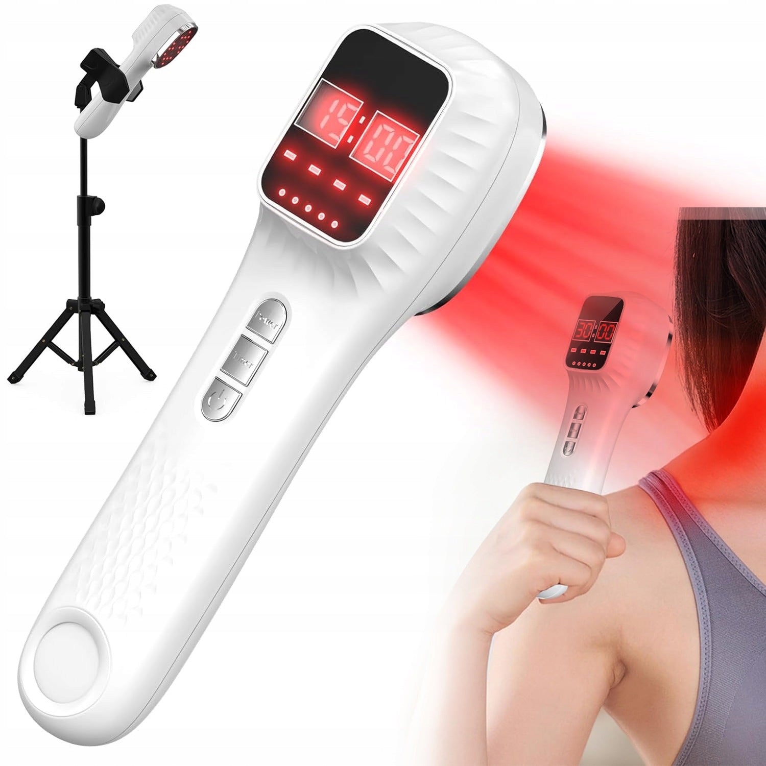 PORTABLE RED LIGHT THERAPY DEVICE 4 INTENSITY LEVELS