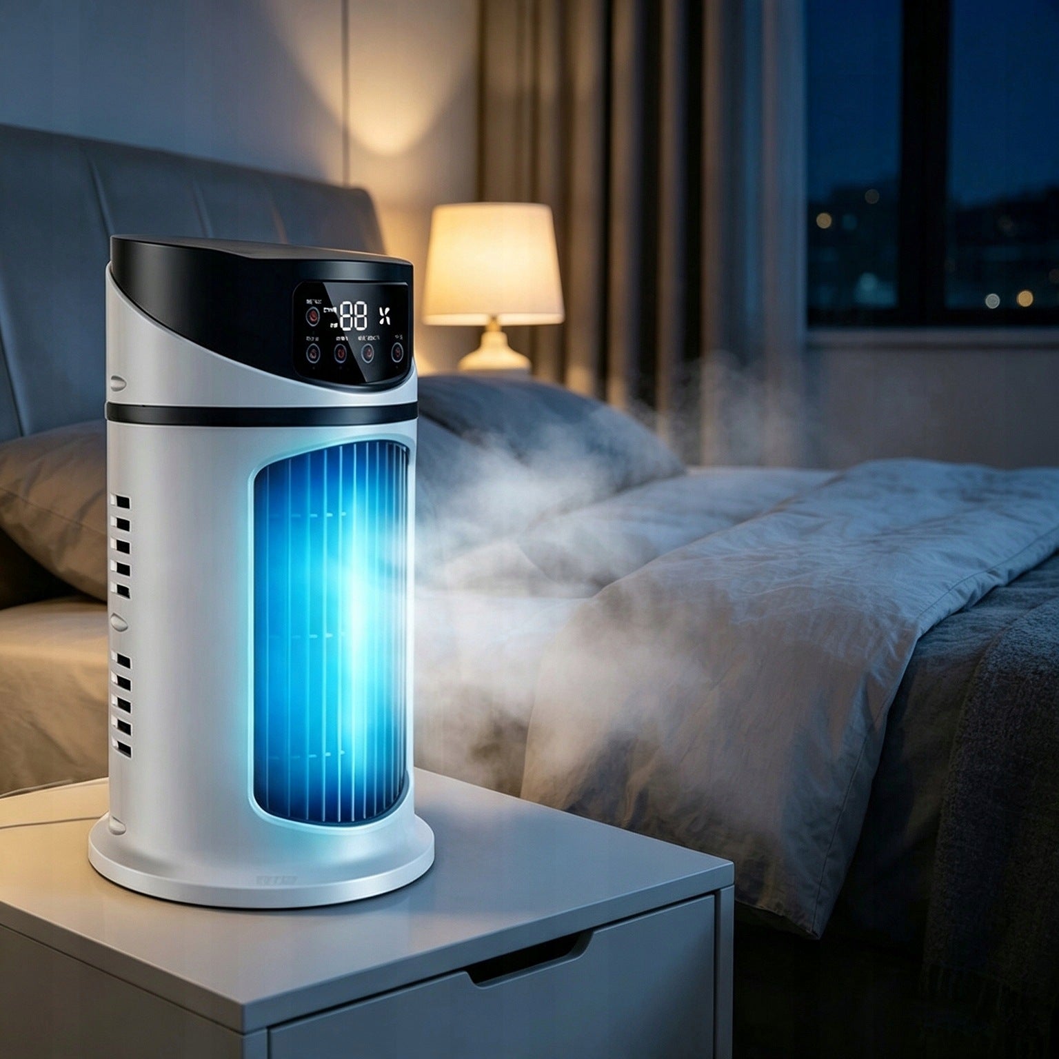 PORTABLE SMALL AIR CONDITIONER 6 SPEEDS GENTLE AIRFLOW Manufacturer code 6974974870126