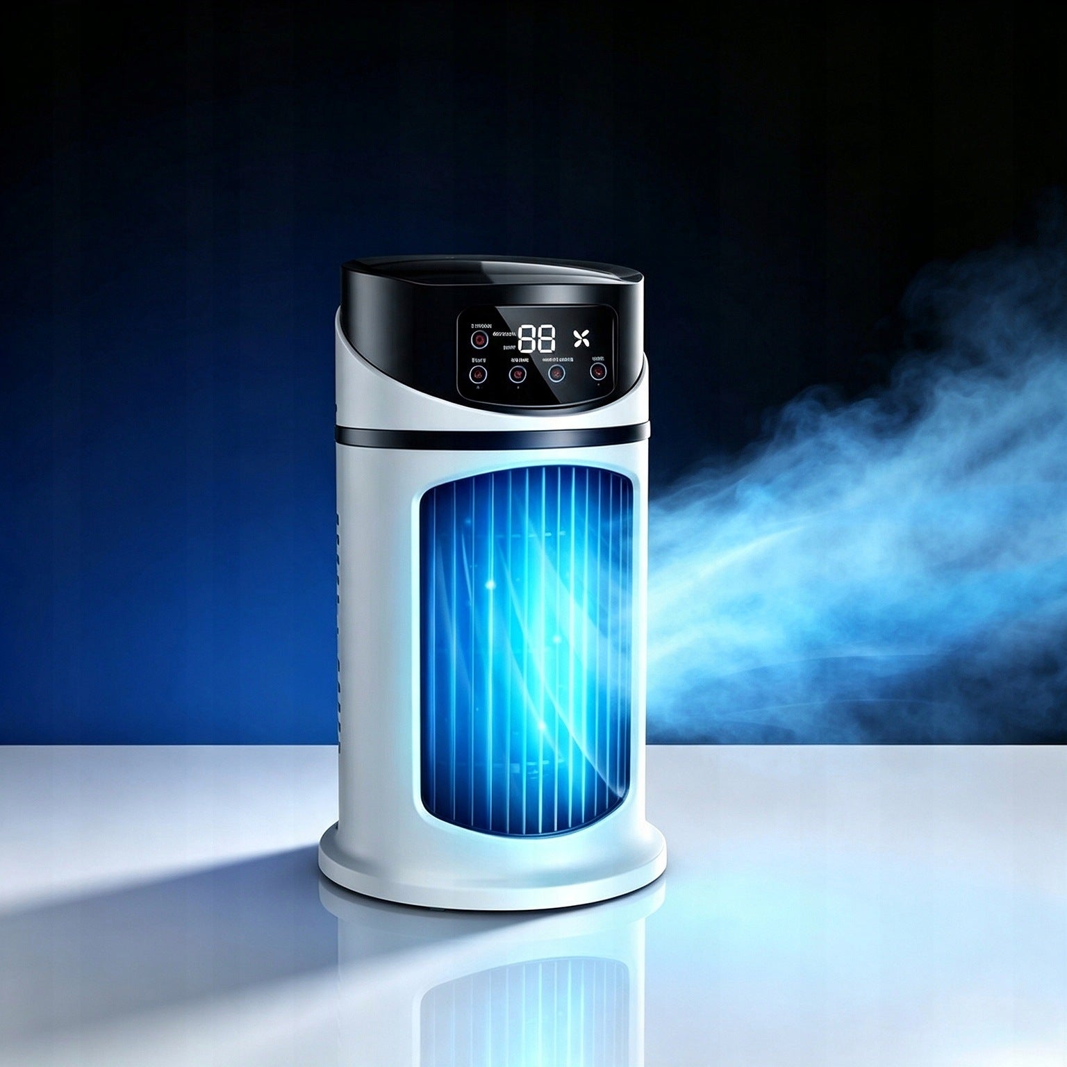 PORTABLE SMALL AIR CONDITIONER 6 SPEEDS GENTLE AIRFLOW Packaging status original