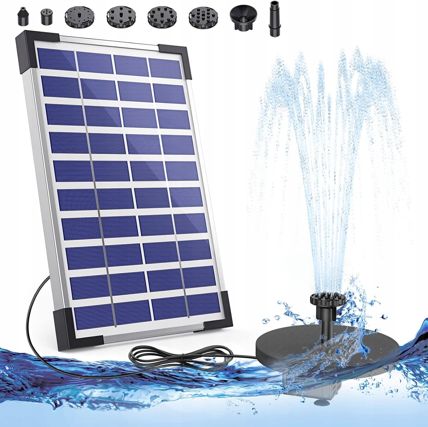 PORTABLE SOLAR OXYGEN PUMP AERATOR 3W USB 5V 0-600MA Manufacturer no brand