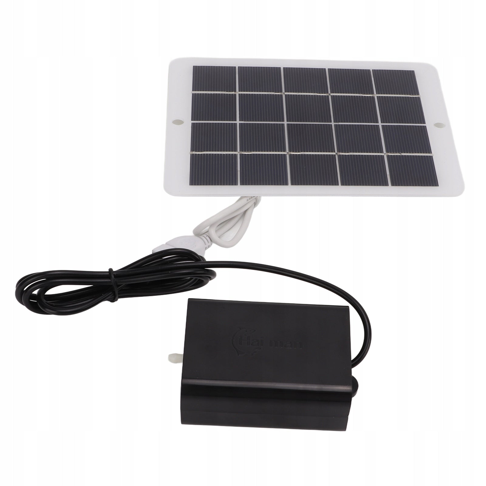PORTABLE SOLAR OXYGEN PUMP AERATOR 3W USB 5V 0-600MA Product weight with unit packaging 0.3 kg