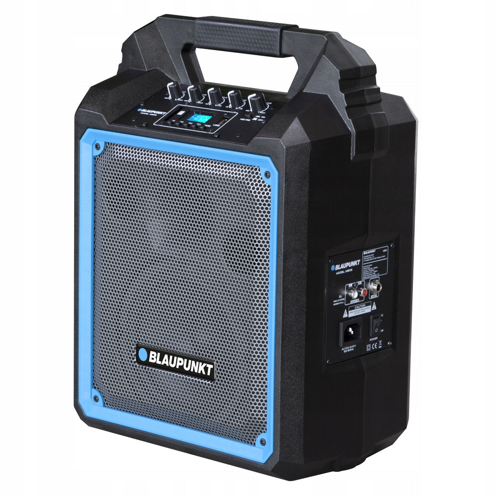 PORTABLE SPEAKER BLAUPUNKT MB06 KARAOKE BLUETOOTH MICROPHONE REMOTE CONTROL USB 500W Brand Blaupunkt