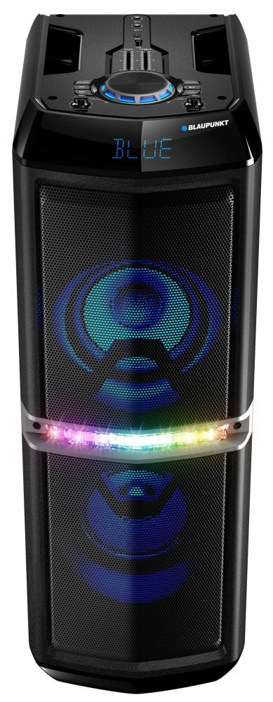 PORTABLE SPEAKER COLUMN BLAUPUNKT PS05.2DB KARAOKE BT MICROPHONE + REMOTE CONTROL Packaging status original
