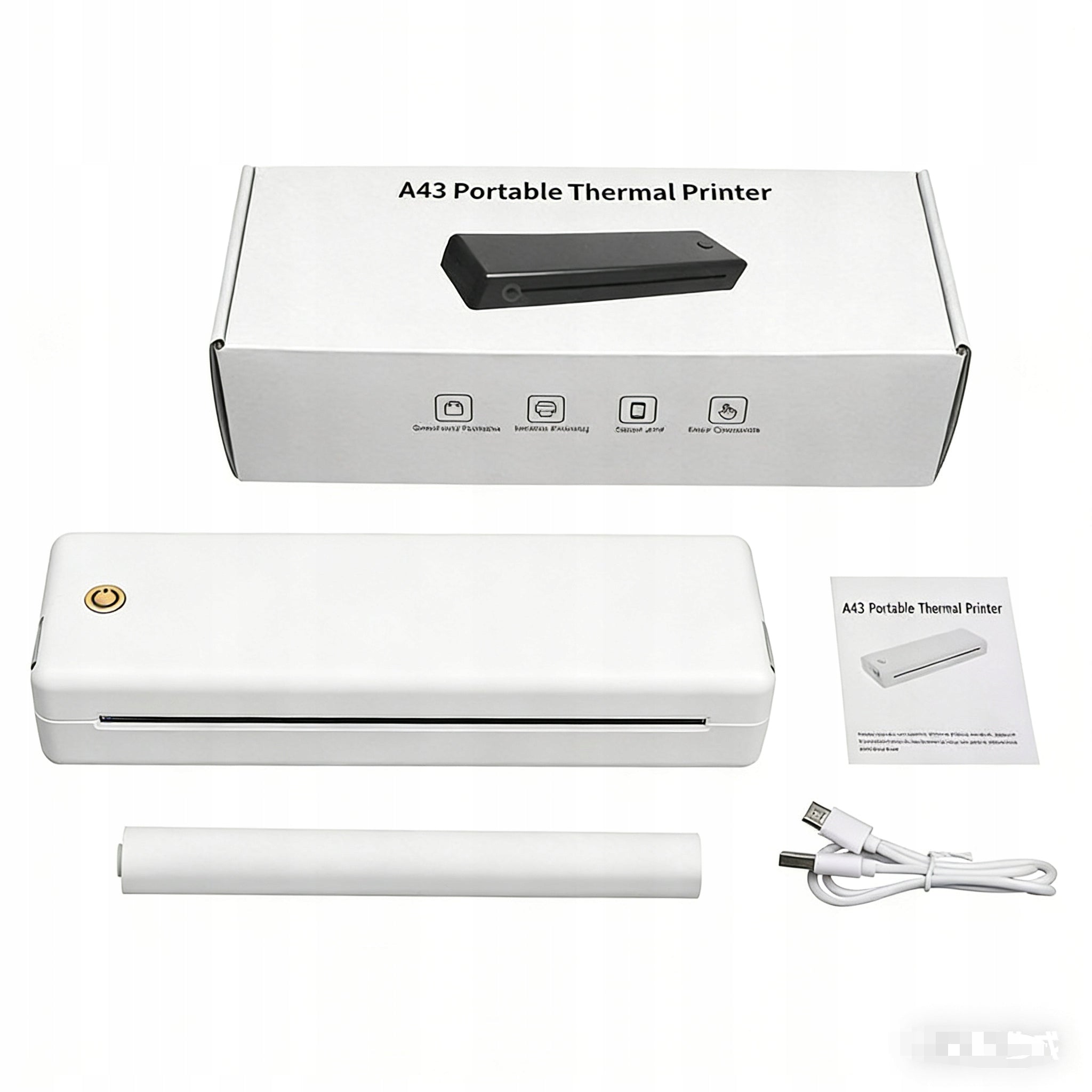 PORTABLE THERMAL BLUETOOTH PRINTER FOR A4 DOCUMENTS