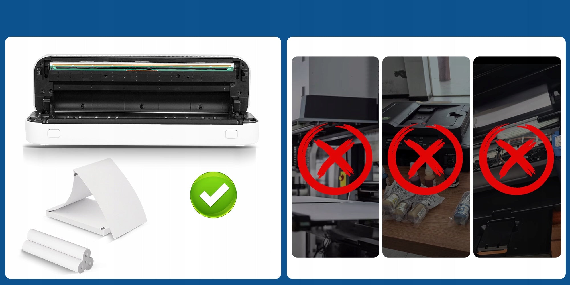 PORTABLE THERMAL PRINTER A4 NETUM GD-85 FOR DOCUMENTS, PHOTOS, LABELS Manufacturer Netum