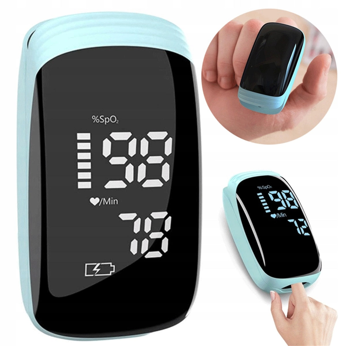 PORTABLE USB FINGER PULSE OXIMETER WITH LONG STANDBY TIME