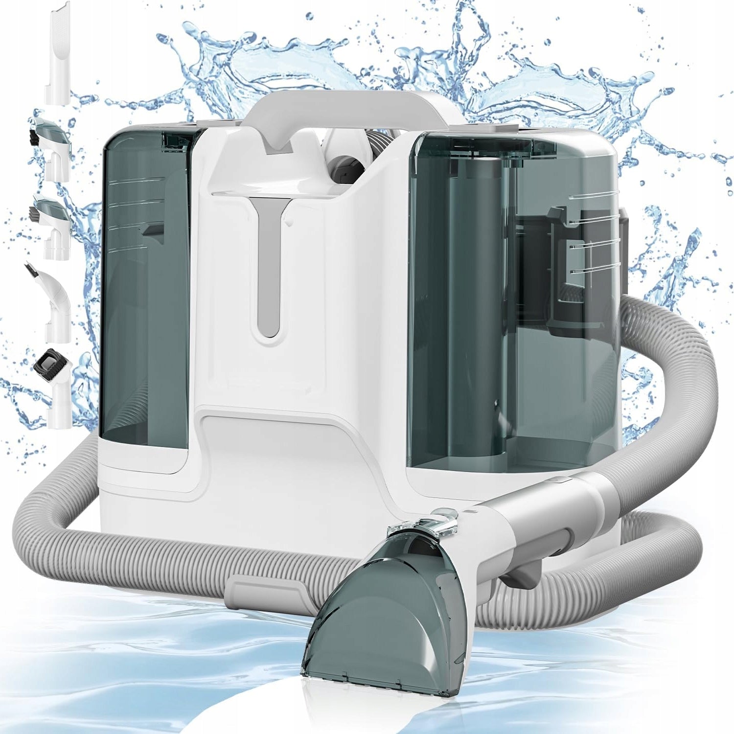PORTABLE VACUUM CLEANER FOR CARPET UPHOLSTERY CLEANING SOFAS 1.8L