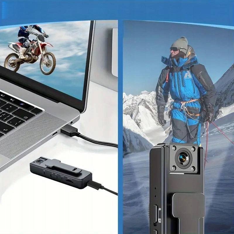 PORTABLE VIDEO RECORDER WITH ROTATING LENS AND STABILIZATION Manufacturer code 3831127606773