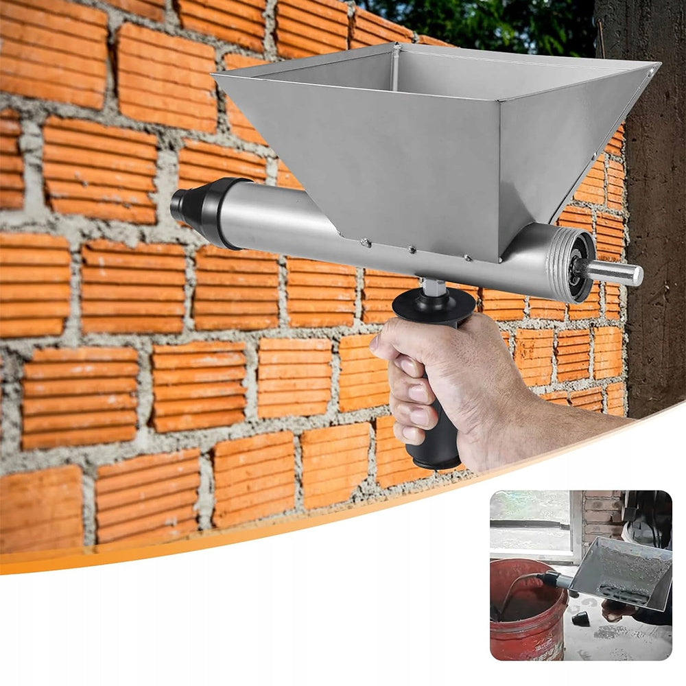 PORTABLE WALL PAINT PLASTERING GUN WITH 4 REMOVABLE NOZZLES Brand Bedee