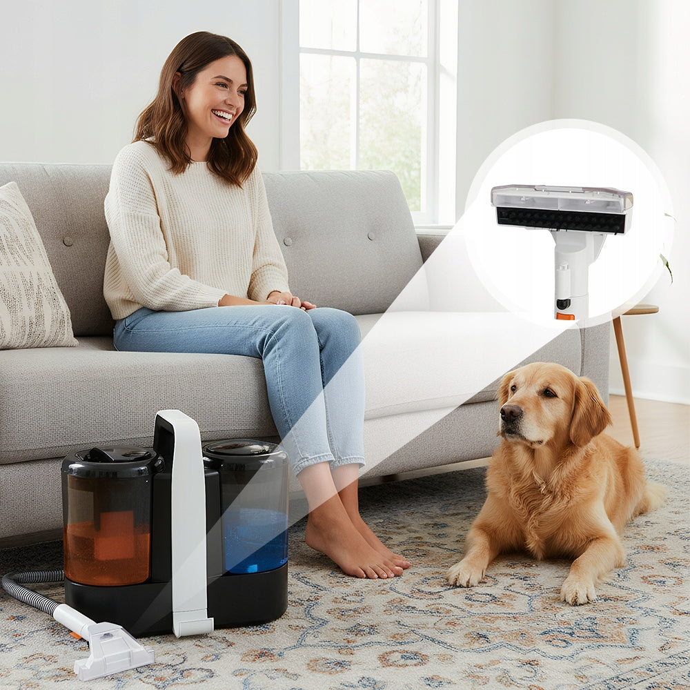 PORTABLE WASHING VACUUM CLEANER 600W 15KPA FOR CARPET UPHOLSTERY SOFA SET Maximum power 600 W