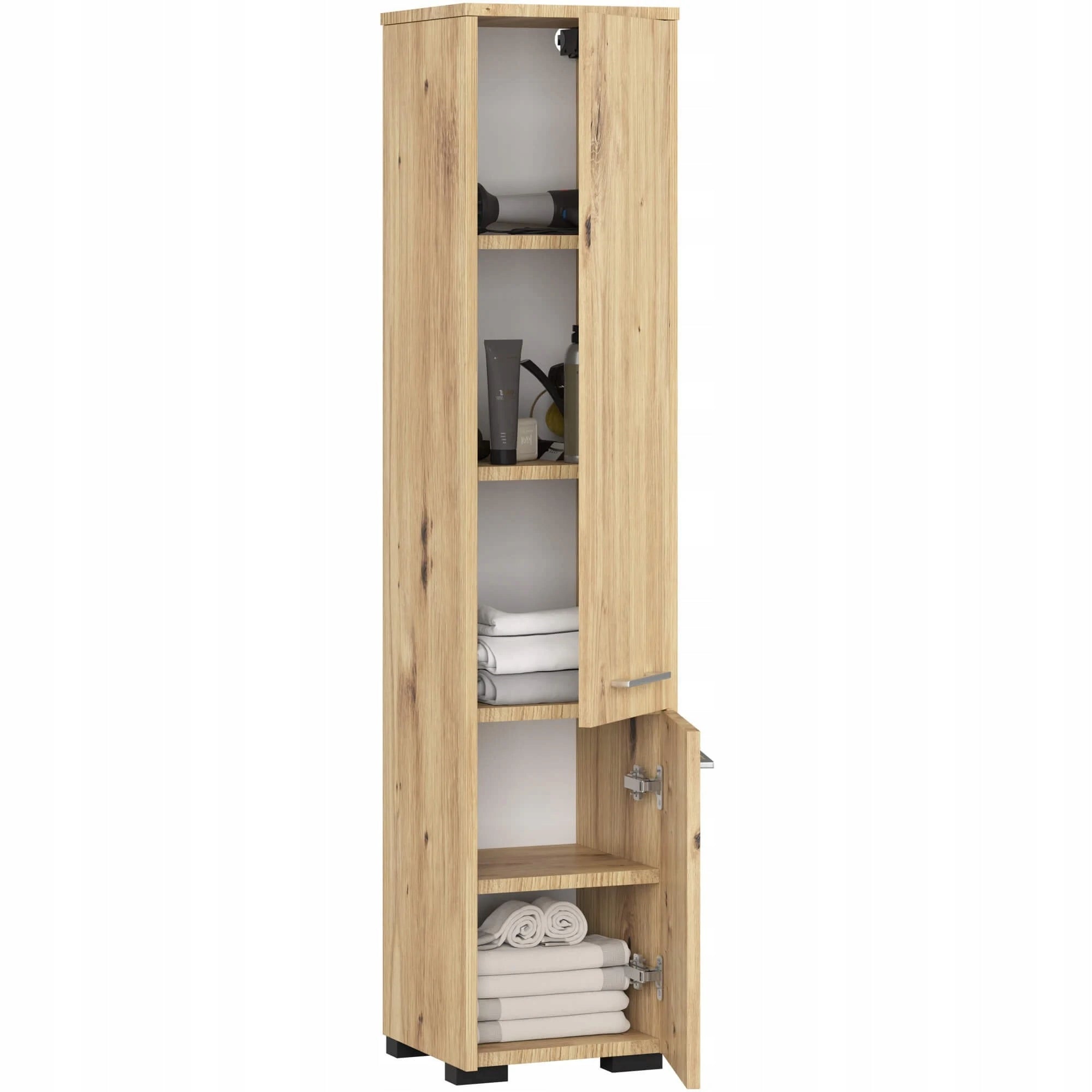 POST BATHROOM RACK FIN 2 DOORS OAK ARTISAN Furniture color artisan oak