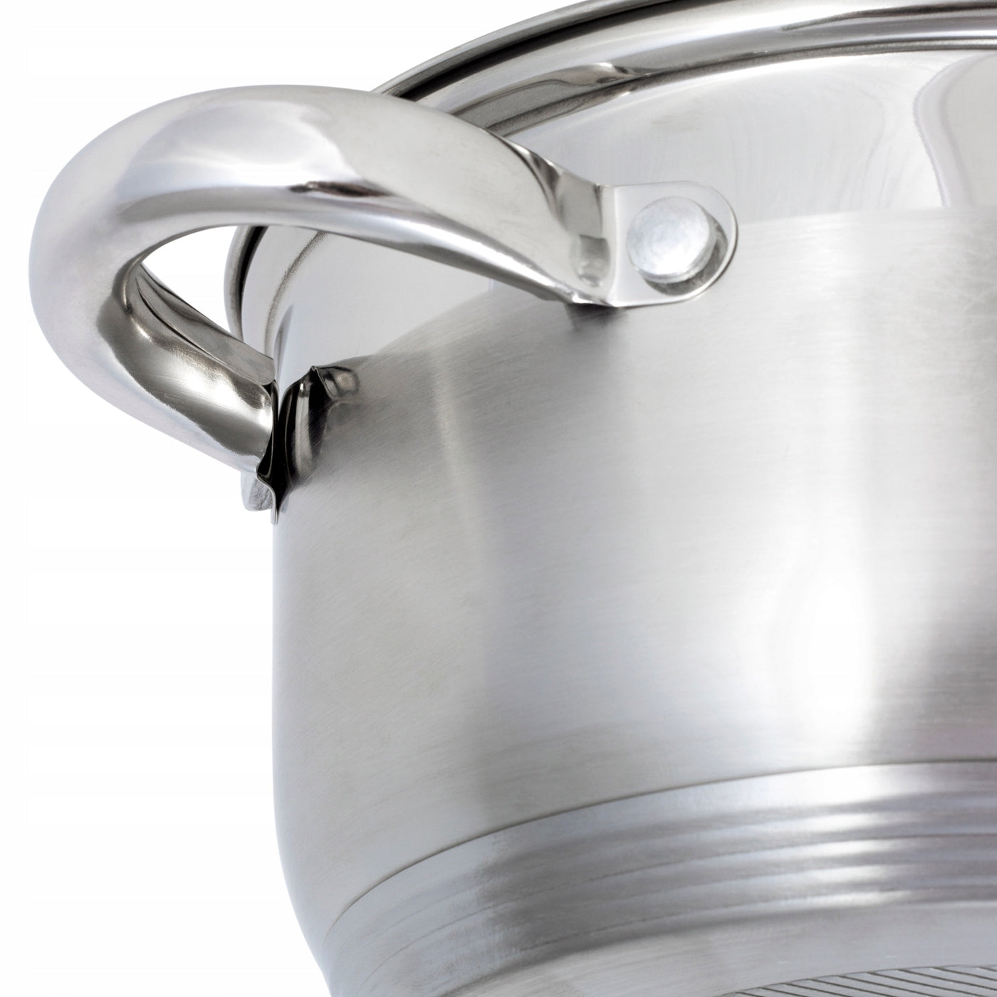 POT 3L 20cm + GLASS COVER STEEL UNIVERSAL INDUCTION OFENBACH Manufacturer code 100513