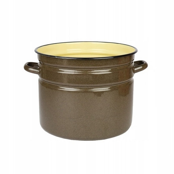 POT 40L ENAMELLED WITH LID HIGH GAR LARGE SAGAN XXL WIDE 40CM Manufacturer code 2830/1