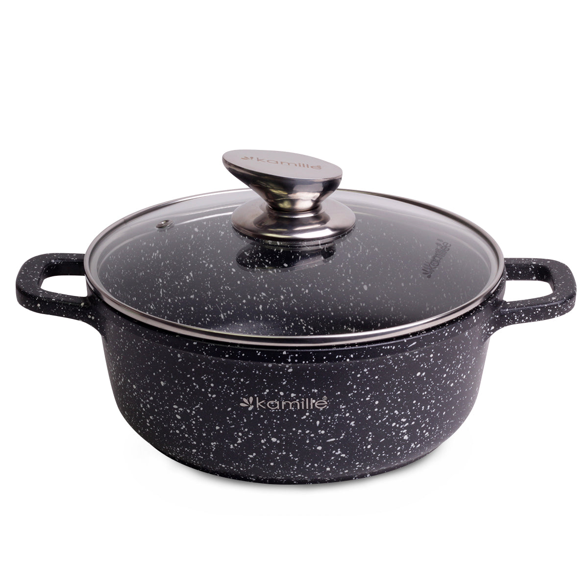 POT 4404 BLACK MARBLED 2.3 L KAMILLE Packaging status original