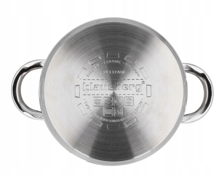 POT 5 L STEAMING EVAPORATOR STEEL STEAM CARTRIDGE 3el. 24cm EAN (GTIN) 5908287233188