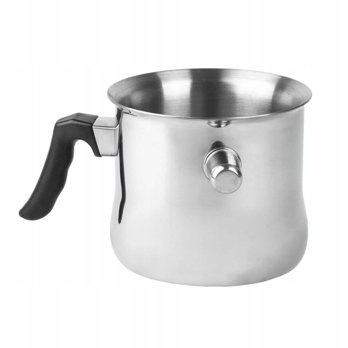 POT FOR COOKING MILK WITH WHISTLE 1,5 L INDUCTION SAUCEPAN STAINLESS GAS EAN (GTIN) 5903771849425