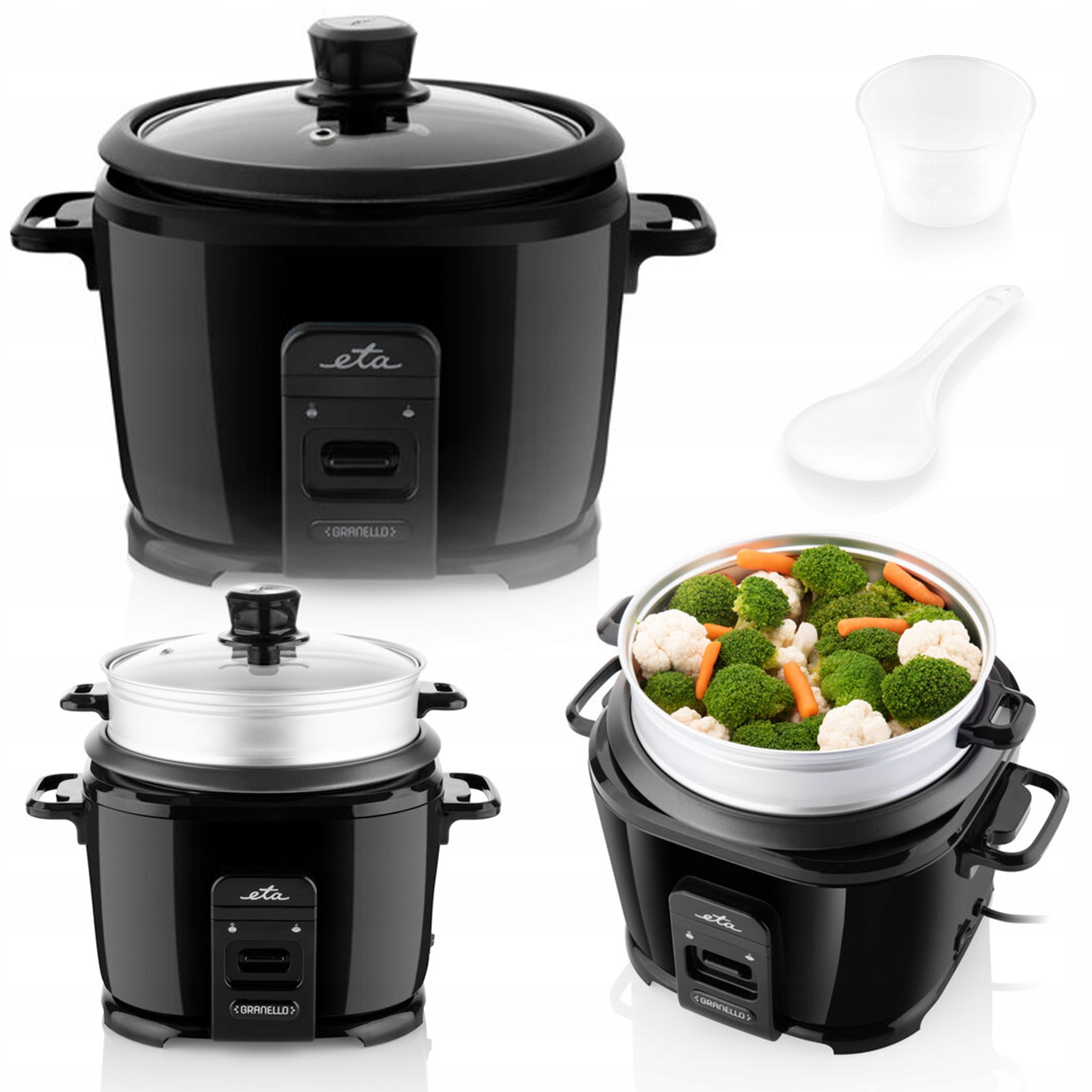 POT FOR COOKING RICE VEGETABLES RICE COOKER 1,8 ELECTRIC STEAMER RICE COOKER
