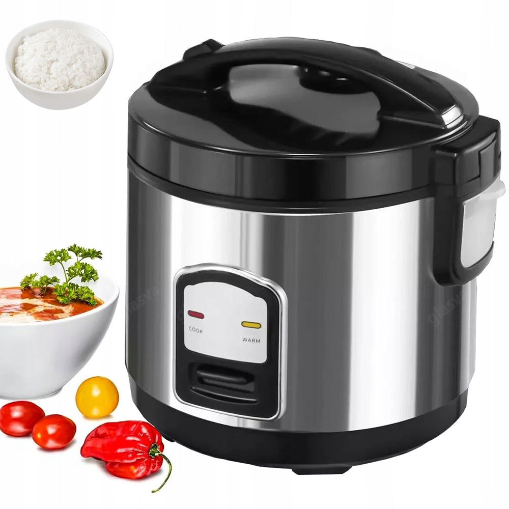 POT FOR COOKING RICE VEGETABLES RICE COOKER 400W 2L KITCHEN MULTICOOKER